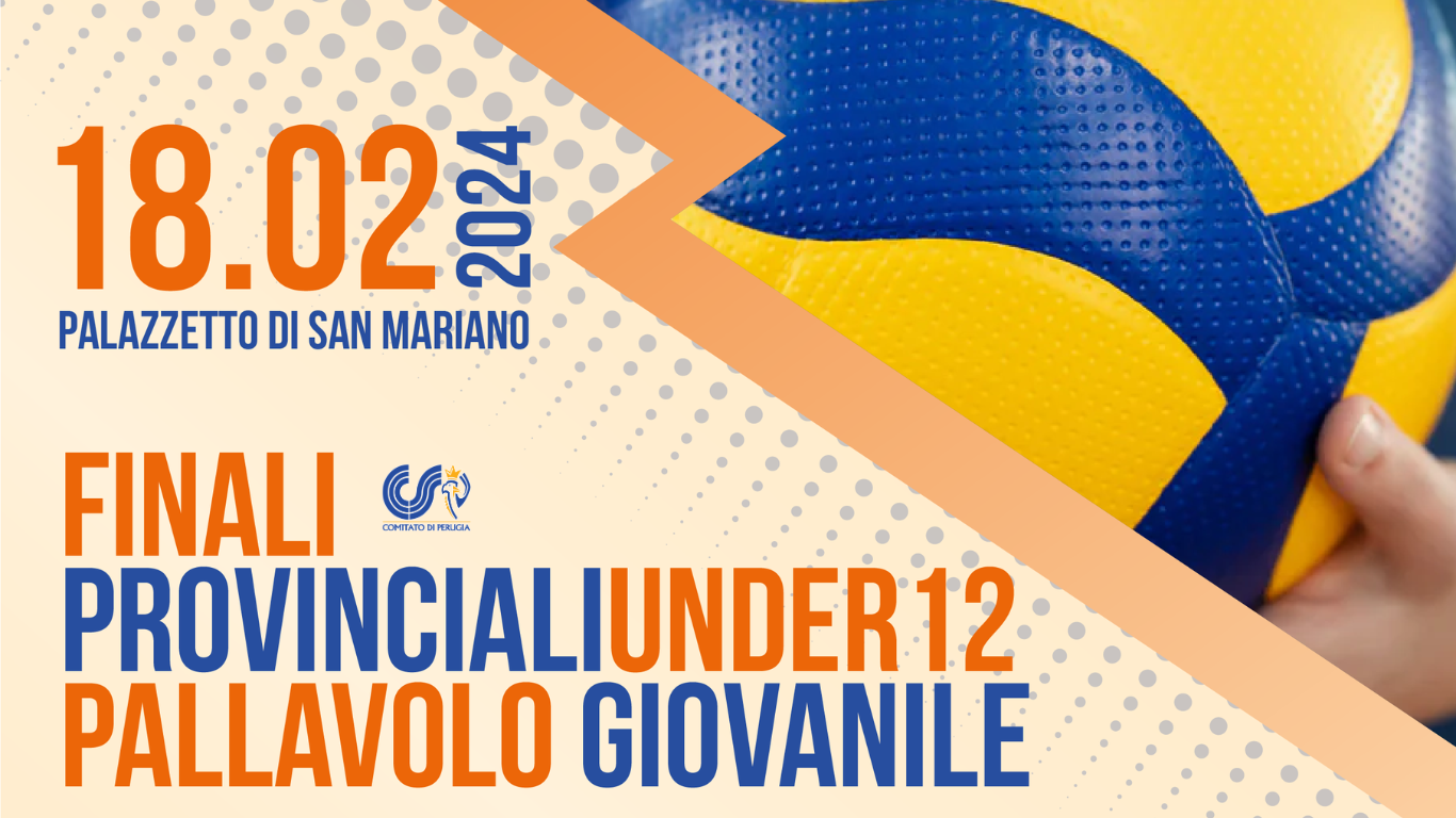 pallavolo giovanile finale under 12 febbraio 2024